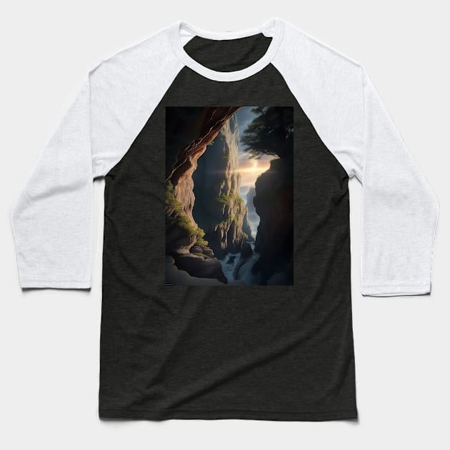 Mystic Luminous Enigma Baseball T-Shirt by star trek fanart and more